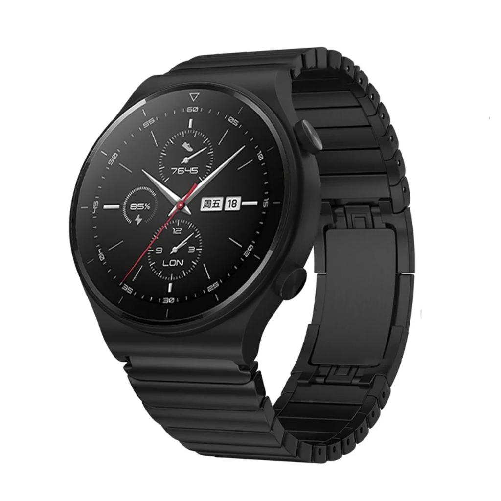 Роскошный ремешок из нержавеющей стали для Huawei Watch GT4 3 GT2 Pro/GT 2e/GT2 3 Honor Watch GS Pro Металлический браслет для Huawei Watch 3 4 Pro Magic Watch 2