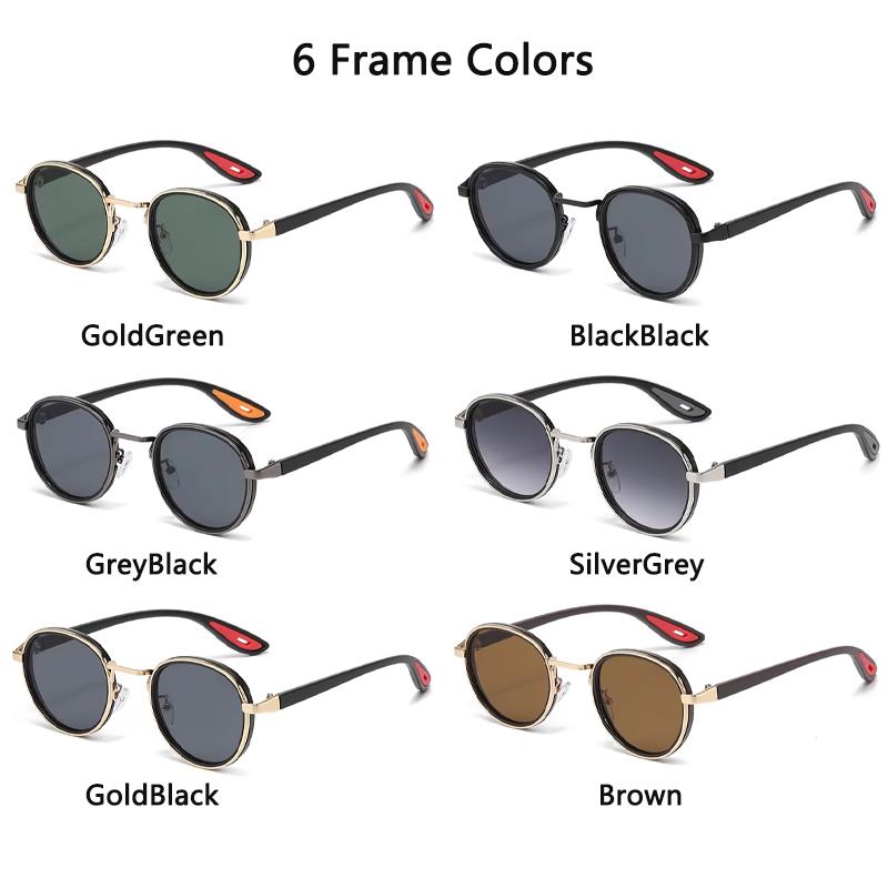 Xiaomi New Trendy And Retro Round Versatile Eyeglass Frames With Uv Protection Feature. Sun Glasses. 2550