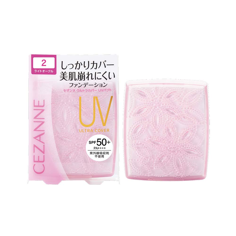 Cezanne Ultra Cover UV Pact 2 Light Ocher 11g Тональная основа