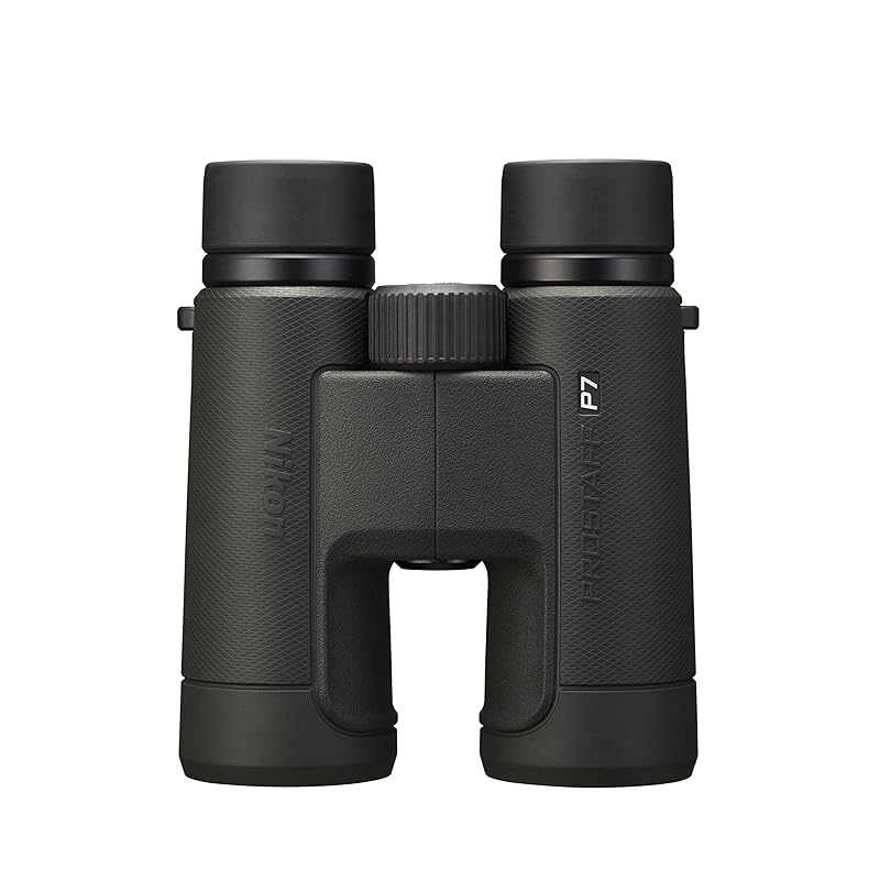 Бинокль Nikon PROSTAFF P7 8x42, 8x42 мм, с большим объективом, для наблюдения за птицами, концертов, спорта и путешествий, угольно-серый