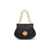 Charles & Keith Vintage Textured Chain Crossbody Bag Women Handbags Chalk Yellow Black CK2-80671389