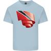 Curled Trinidad And Tobago Day Football Unisexs Light Cotton Tshirt