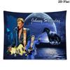 Johnny Wall Tapestry Aesthetic Wall Hanging Printed Fabric Blanket Decorative Tapestries for Bedroom Living Room Home Decor