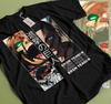 Eren Yeager Aot T-shirt,Anime,Attack On Titan,Graphic Tee,black Shirt Gift 387