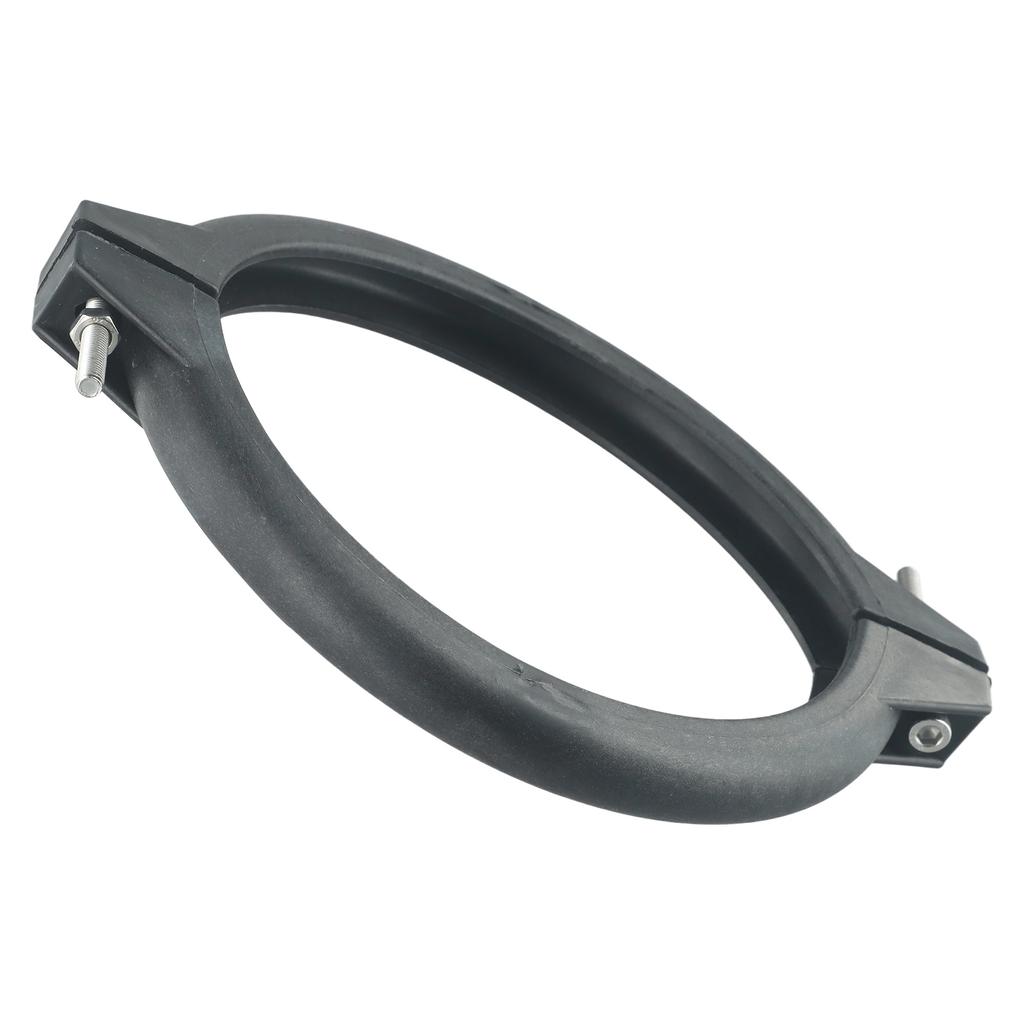 Хомут для клапана песочного фильтра бассейна, замена для 1,5-дюймового клапана с гайкой и болтом, сверхпрочный пластик