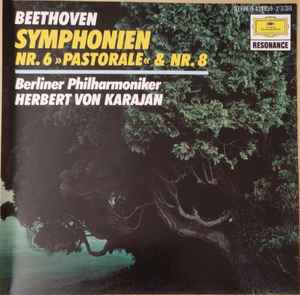 CD ЛЮДВИГ ВАН БЕТХОВЕН - ГЕРБЕРТ ФОН - Симфонии № 6 «Пасторальная» и № 8 4311592 Deutsche Grammo Германия ОбиКлассика Б/У