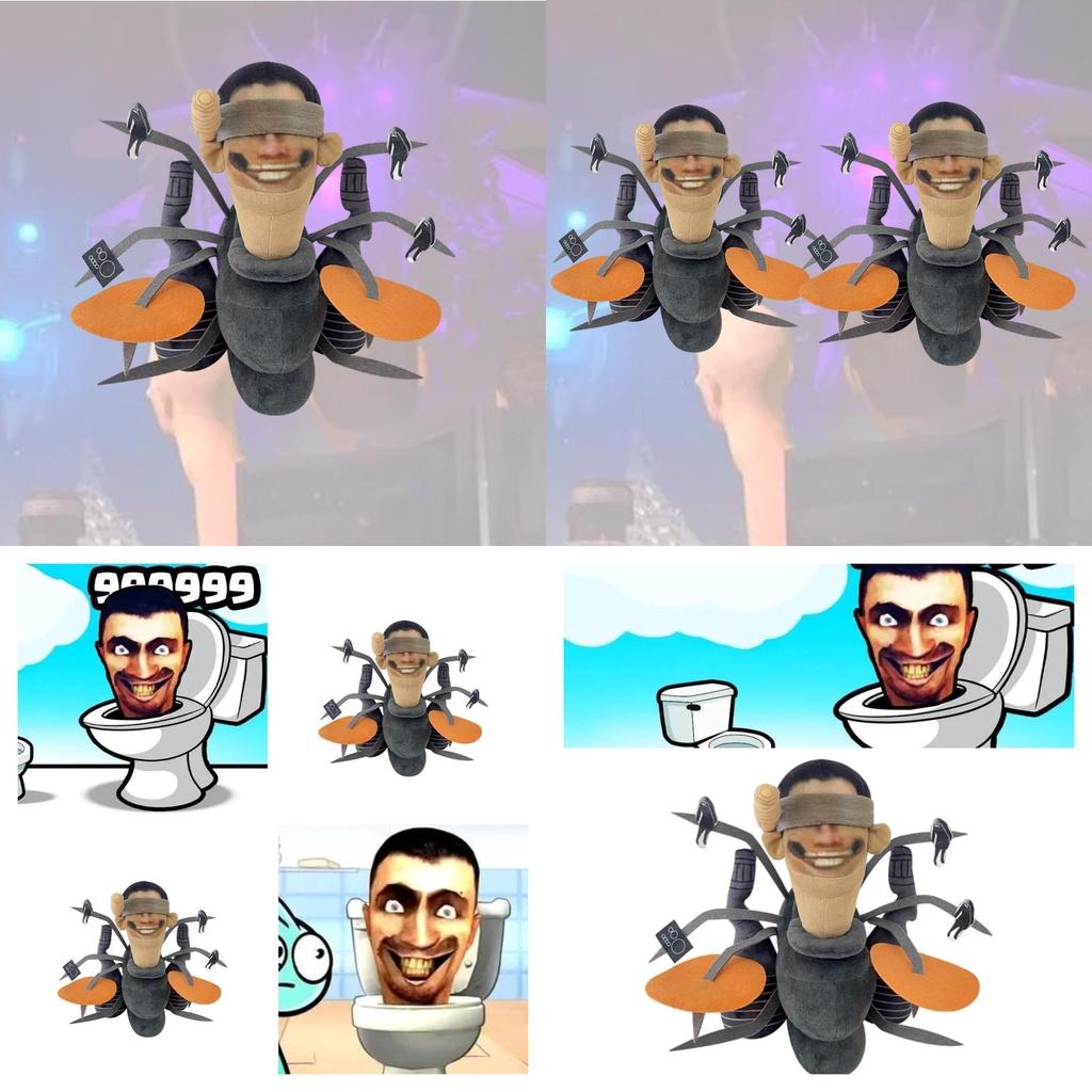Плюшевая игрушка Скибиди Туалет Плюшевая игрушка Исследователь Приключений Фигурка ТВ-персонажа