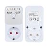 3680W Intelligent Programmable Countdown Timer Socket Electronic Timer Switch Surge Protector Outlet Dual USB Port with