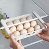 Fridge Egg Drawer Organizer 12 Grids Easy Access Multipurpose Fresh Keeping Refrigerator Organizer Bin