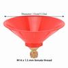 Plastic Copper Mist Spraying Nozzle Round High Pressure Sprayer Nozzle  Outdoor Watering
