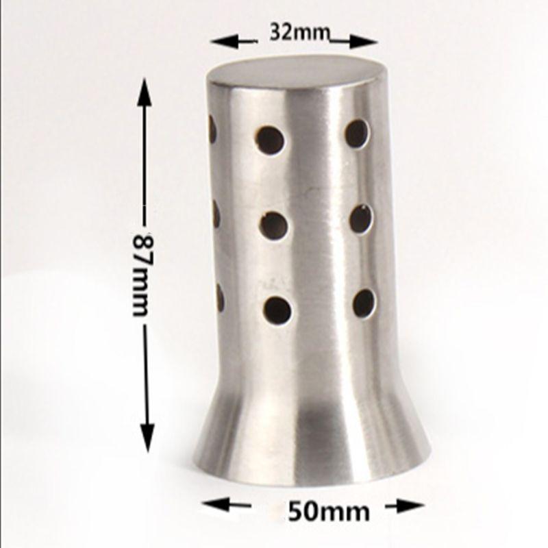 Для Honda YAMAHA Kawasaki Suzuki Noise Eliminator Universal из нержавеющей стали 51 мм глушитель выхлопной трубы DB Killer Silencer