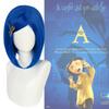 Coraline The Secret Door Cosplay Wig With Hightemperature Silk For Role Play And Costume Parties
