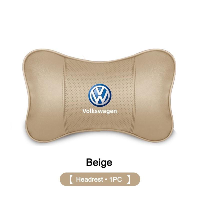 2026 Горячая Для VW VOLKSWAGEN Подушка для шеи в автомобиль из пены с эффектом памяти Защитная подголовник автомобиля Подушка для сиденья автомобиля Для Volkswagen VW Tiguan Jetta Po