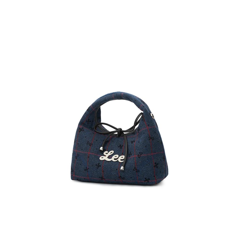 Lee Detective Girl Series British Plaid Design Vintage Versatile High-End Minimalist Fashion Trendy Niche Commuter Triangle Bag LE250274M-513