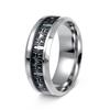 Men's Stainless Steel Ring European and American Jewelry New Men's Ring Spider Pattern Jewelry