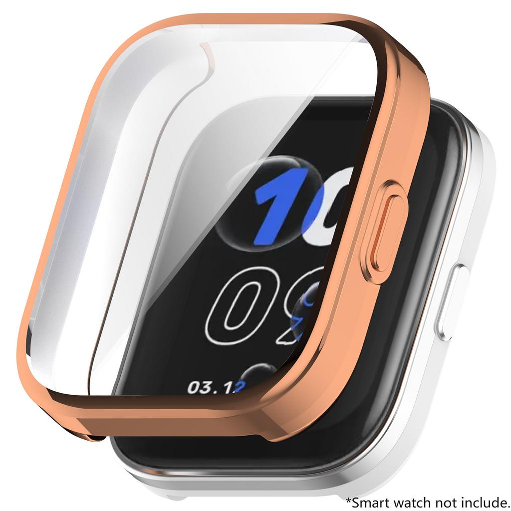 Чехол-защита экрана из ТПУ для умных часов Amazfit Bip 5 Unity, Защитный корпус с полным покрытием для аксессуаров Amazfit Bip5 Unity
