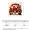 5D Diamond Painting Santa Claus in Red Truck diamond art DIY craft kit for home wall decor Christmas holiday art project