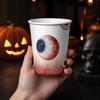 Plates Eyeballs Disposable Tableware Napkin Halloween Party Dinnerware  Party Accessories