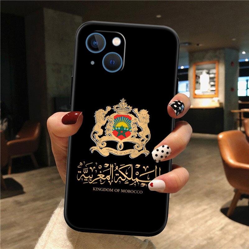 IK48 Morocco Flag Passport New High-End Shell Phone Case for Redmi Note 8 9 Pro Max 9S 9T 9C NFC 8T 8A 10A A4