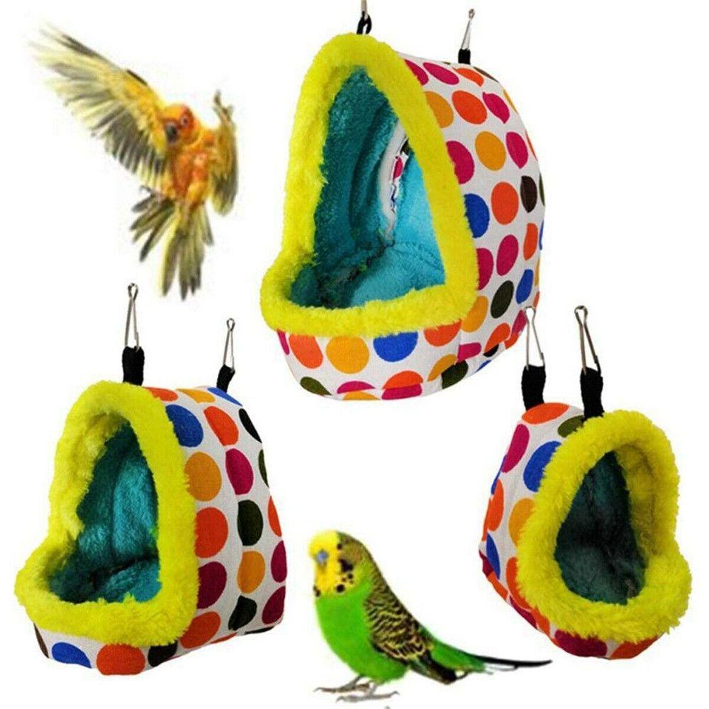 Pet Supplies Hanging Thick Bird Nest Cage Hamster Sleep Bag Parrot Tent Pet Hammock