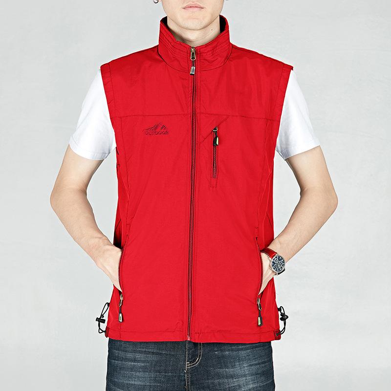 Spring And Autumn Vest Men'S Soil Outdoor Leisure Young And MiddleAged Photography Fishing Vest Vest Vest Vest Factory