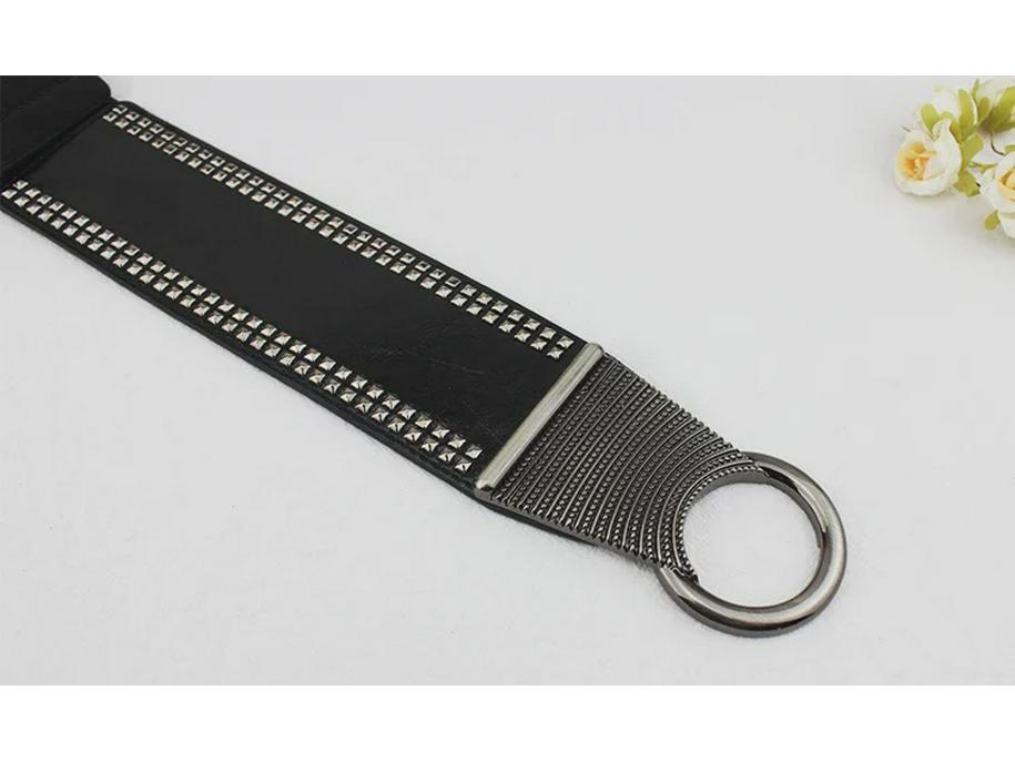 Модный женский пояс в корейском стиле — универсальный, декоративный и широкий, идеально подходит к юбкам.