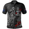 ANZAC Day Commemorative NZ Army Polo Shirt, Honor Fallen Soldiers