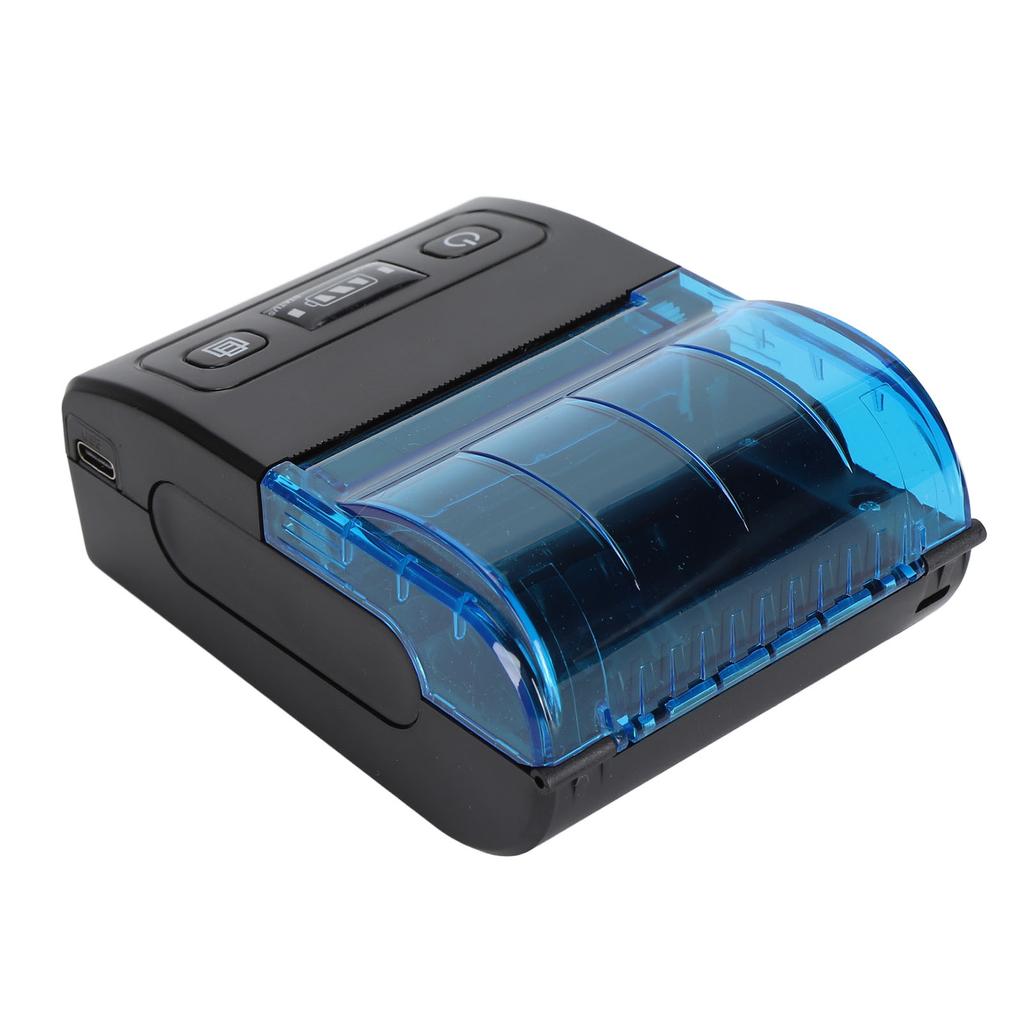 Portable Thermal Receipt Printer 1500mAh 58mm Multi Language Support Bluetooth Mobile Thermal