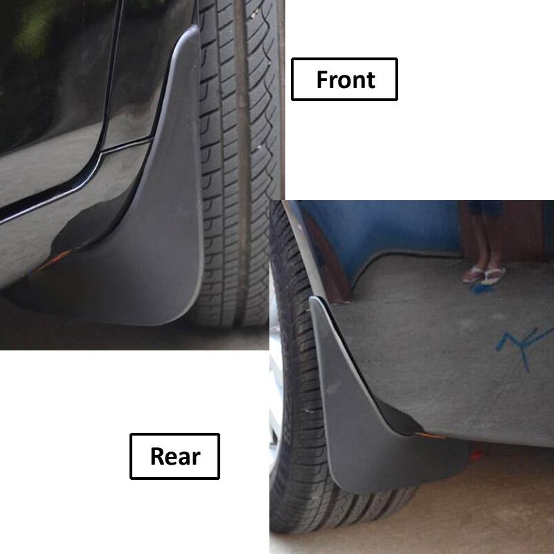 Набор автомобильных брызговиков для Geely Emgrand EC7 4-Dr Sedan 2012-2017, брызговики, брызговики, крыло, переднее и заднее