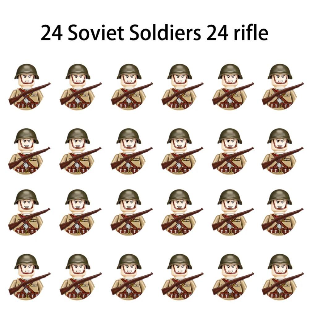 Вторая мировая война Пехотинец Военный Солдат Война Национальная Армия Мини Оружие Модели Строительные Блоки Игрушки из Строительных Блоков для Детей