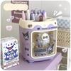 DIY Pencil Holder + Sanrio Sticker Free, Purple + Kuromi Sticker..., 1 Piece, a Popular Character In Korea