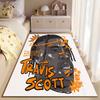 Travis Scott Graphic Art Carpet suitable as a non-slip mat for the living room or bedroom sofa