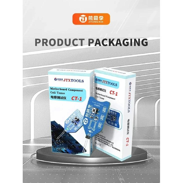 JTX CT-1 Motherboard Coil Tester Inductor Detector Tool for Macbook Electromagnetic Induction Quick Fault Check Testing Tool