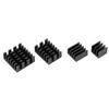 5Set/20Pcs with Adhesive Heat Sink for Raspberry Pi Black Heat Sink Computer Cooling
