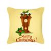 Новый скандинавский рождественский золотой чехол на подушку для дивана, прикроватный чехол на подушку