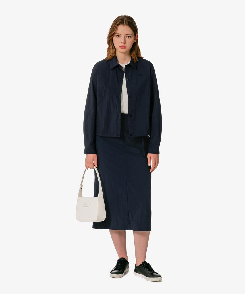 LACOSTE Женская верхняя одежда Рубашка с деталью-галстуком Cf026E-56G Hde