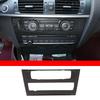 Для BMW X3 X4 F25 F26 2011-17 ABS Карбон Панель Центральной Консоли Салона Рамка Декоративная Вентиляционного Отверстия Кондиционера Авто Аксессуары