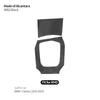 Made of Alcantara For BMW 3 Series Car Center Console Panel Cover Trim Frame Sticker Car Premium Interior Tuning Accessories