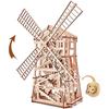 Wood Trick 3D Puzzle En Bois Moulin À Vent Mécanique