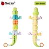 Успокаивающая плюшевая кукла Sozzy для новорожденных и игрушка-ростомер с музыкой, 0-3 года, Раннее развитие