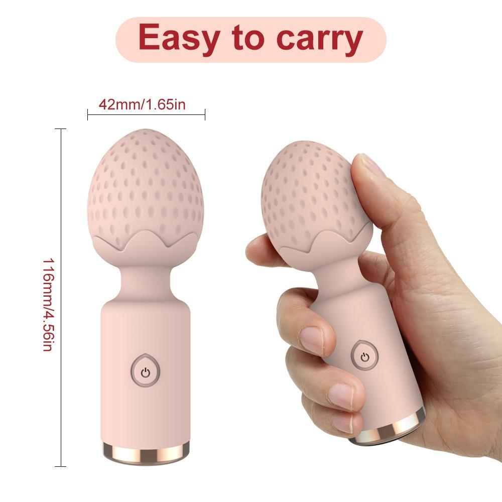 Adults Toy AV Vibrator Sexual Magic Massager Clitoris Nipple Double Stimulation Mini Vibrator Adult Goods for Women