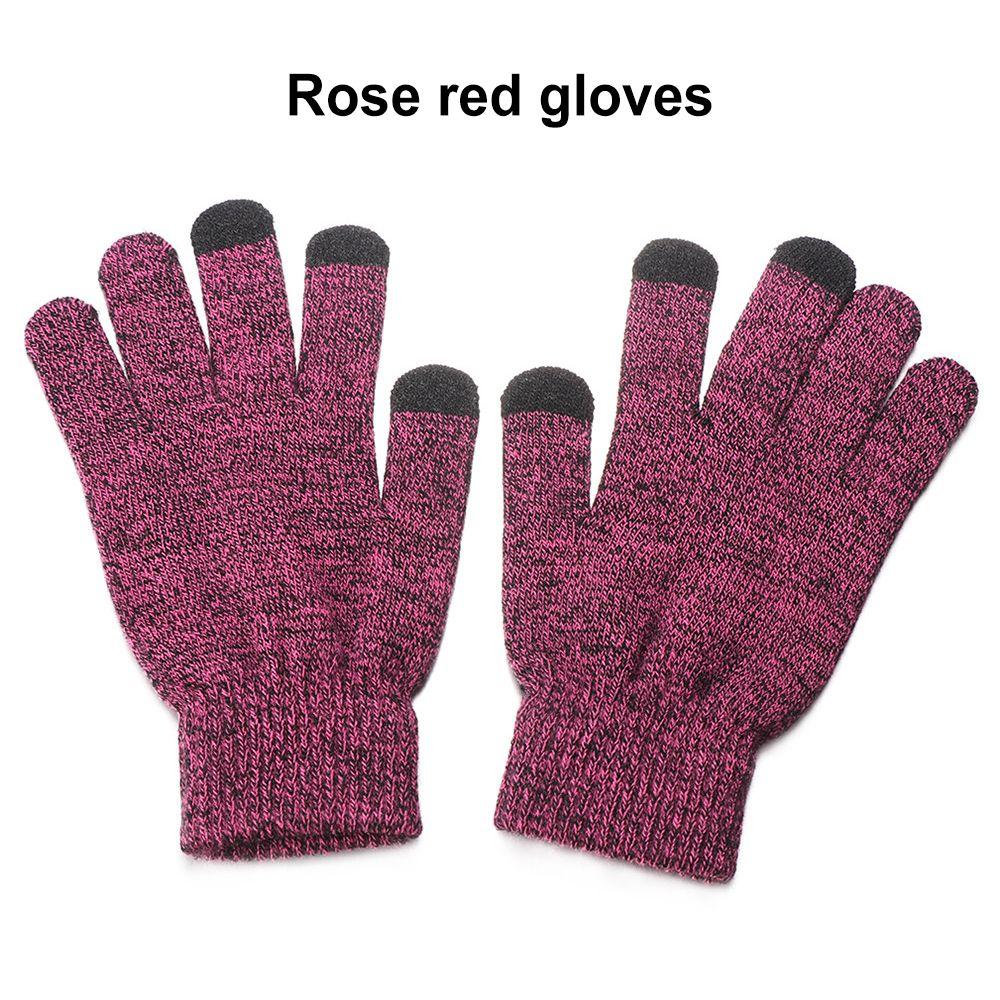 Новые перчатки для сенсорного экрана, утеплитель для шеи, шапка, шарф, перчатки, комплект, флисовый шарф, шапка-бини, зимняя теплая