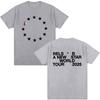 Rels B A New Star World Tour 2025 Merch TShirt Unisexs Unisex Clothing Hip Hop TShirts Summer Cotton Harajuku T Shirts Streetwear