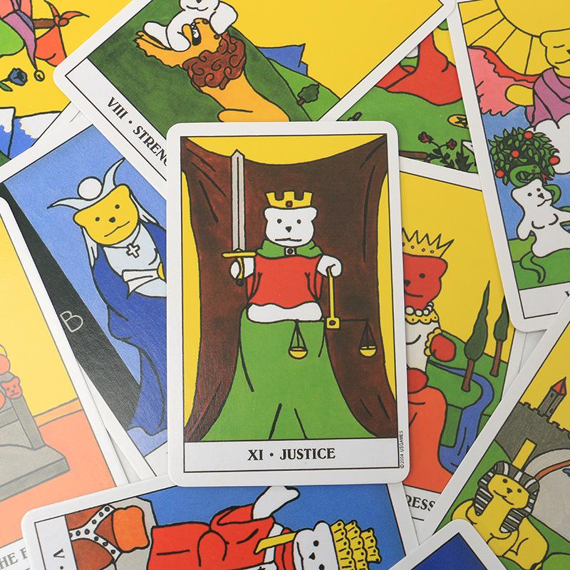 Карты Таро Оракул Мармеладного Мишки Колода для Вечеринок Развлечений Настольные Игры