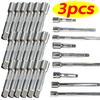1/4“ Socket Ratchet Extension Bar Hand Tools Chrome Plated Steel Socket Ratchet Extension Bar 3pcs Car Tire Repair Hand Tools
