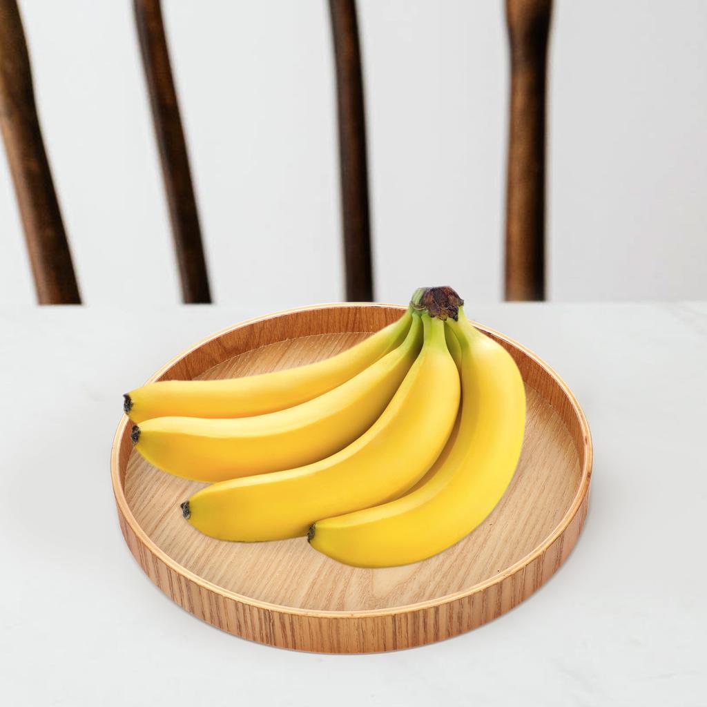 Круглый деревянный поднос простая форма ресторан фруктовая тарелка раковина бытовая сервировка хлеба декоративная ванная комната день рождения