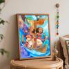 Disney Мулан Микки Маус масляная живопись по номерам набор для рисования ручной работы DIY декор для дома подарки креативное настенное искусство холст для гостиной комплекты