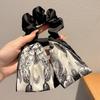 Весенне-летний цветочный резинка-скранчи в корейском стиле для женщин – Элегантная резинка для хвоста и аксессуар в стиле Мори.