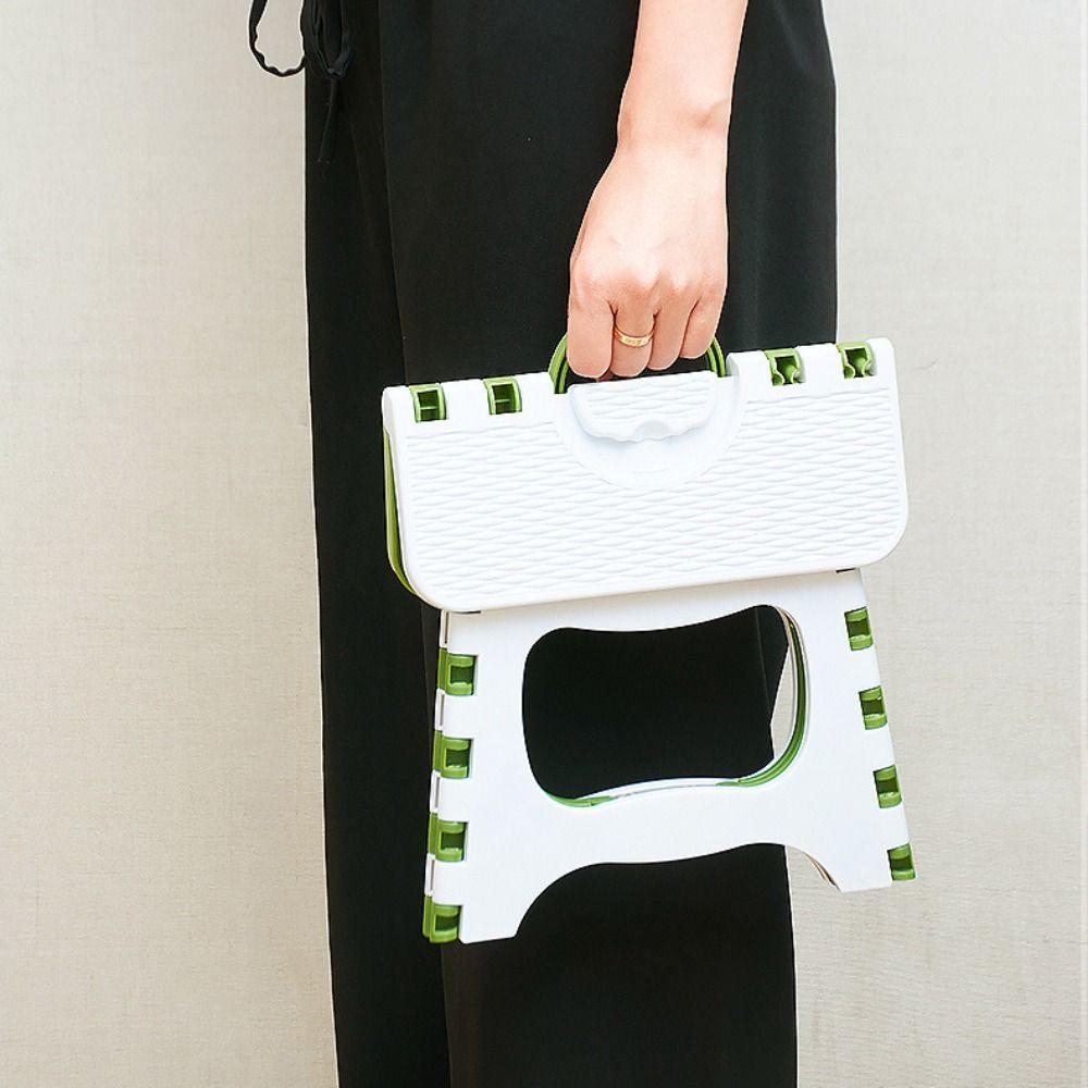 Пластиковый складной маленький табурет, экономичный, для рыбалки, новый стул для ванной комнаты, бытовой