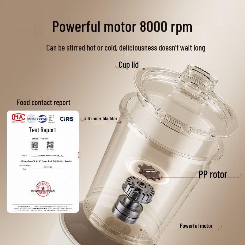 Lock&Lock 316 Stainless Steel Self-Stirring Insulated Mug